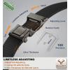 BULLIANT Men’s Western Ratchet Belt,Tactical Golf Rigger Web Belt Stretch Fit For Cowboy Jean Outdoor 1 3/8,Cut For Fit(Black8681)