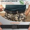 BULLIANT Men’s Western Ratchet Belt,Tactical Golf Rigger Web Belt Stretch Fit For Cowboy Jean Outdoor 1 3/8,Cut For Fit(Black8681)