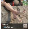 BULLIANT Pillow Slide Sandals For Women and Men-High Density Cushioned Shower Slippers Massage Sandals-Nonslip(Creamy White8882)