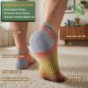 BULLIANT Men Running Socks 6Pairs,Active Ankle Compression Socks Mixed Nylon Cushioned Sole Arch Support Breathable Wicking(6pairs-gray Heather 8914)